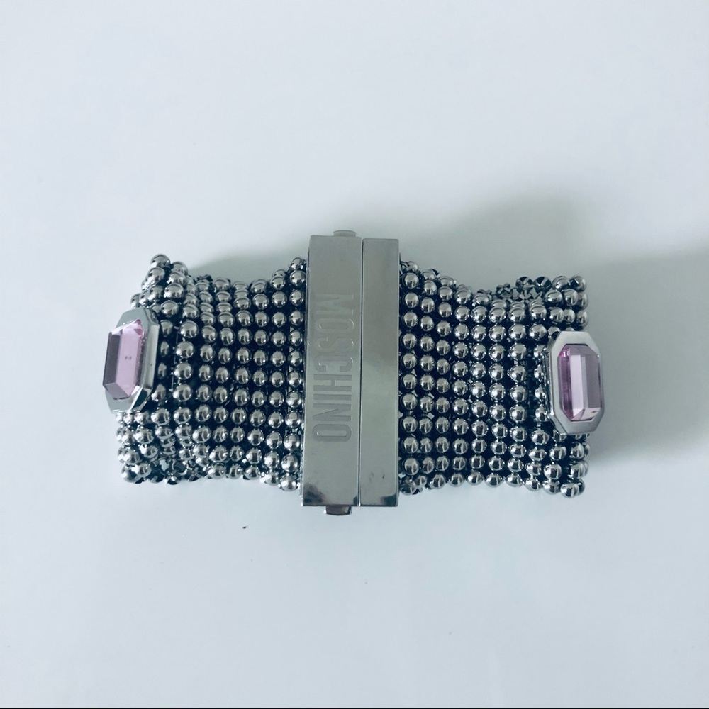 Moschino Cuff Bracelet/Watch🔥 - Picture 2 of 16